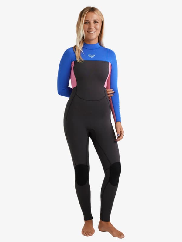 Roxy 5/4mm Prologue+ - Muta con zip posteriore Blu Donna
