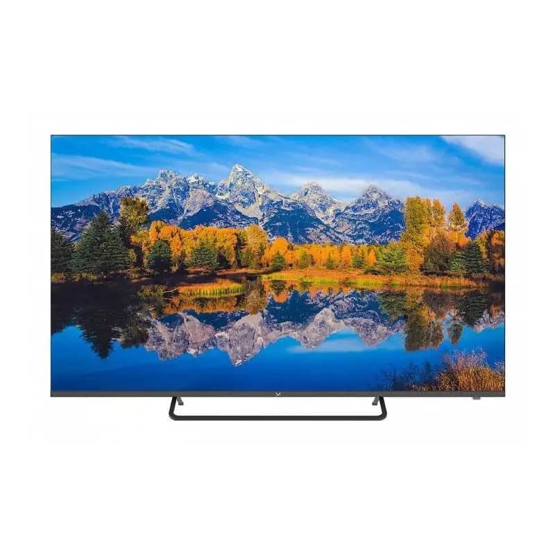 New Majestic TV LED 50” 4K Ultra HD Smart TV, Modello FL50VDC UHD V1, Sistema Operativo VIDAA, Wi-Fi, Design Frameless, Triplo Sintonizzatore
