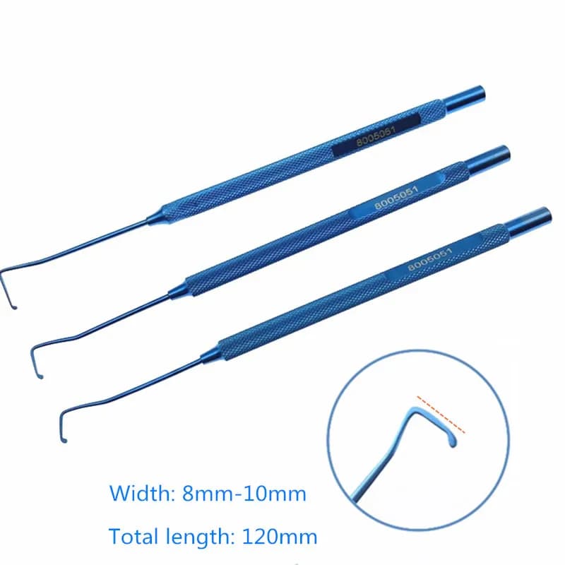 Helveston Gancio muscolare Gancio muscolare Ganci oftalmici Strumenti chirurgici per animali domestici