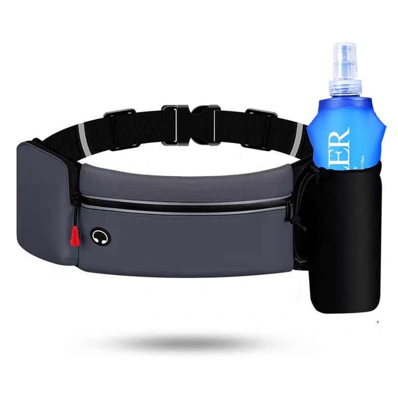 Maratona traspirante Jogging Ciclismo Borsa da corsa Trail Cintura per idratazione Marsupio Marsupio Porta telefono Bottiglie d'acqua da 500 ml
