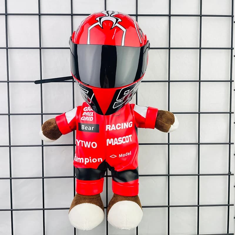 Casco da motociclista per equitazione e decorazione del bagagliaio dell'auto, ciondolo per la decorazione della casa dell'auto, ciondolo per zaino,
