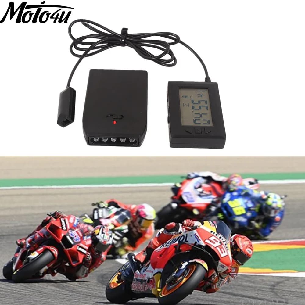 Pista da corsa Temporizzatore a infrarossi Timer da giro Automobile Moto Bicicletta da corsa Cronometro a infrarossi e trasmettitore a infrarossi