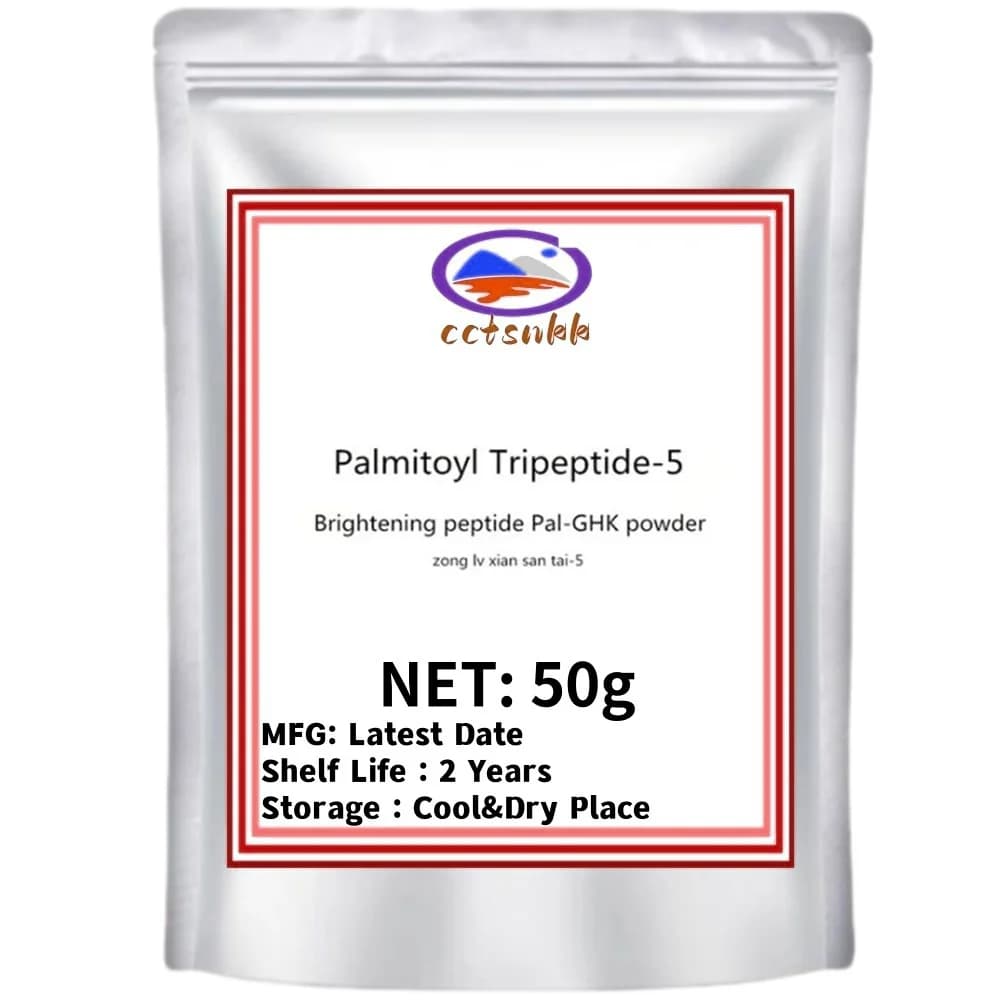 Palmitoyl Tripeptide-5 polvere sbiancante Peptide schiarente per la pelle Cas 623172-56-5 Palmitoyl Tripeptide-5