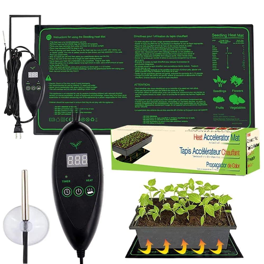 Nuovi tappetini riscaldanti per piantine termoforo impermeabile con tappetino termoregolatore per propagazione germinare di semi di idroponica
