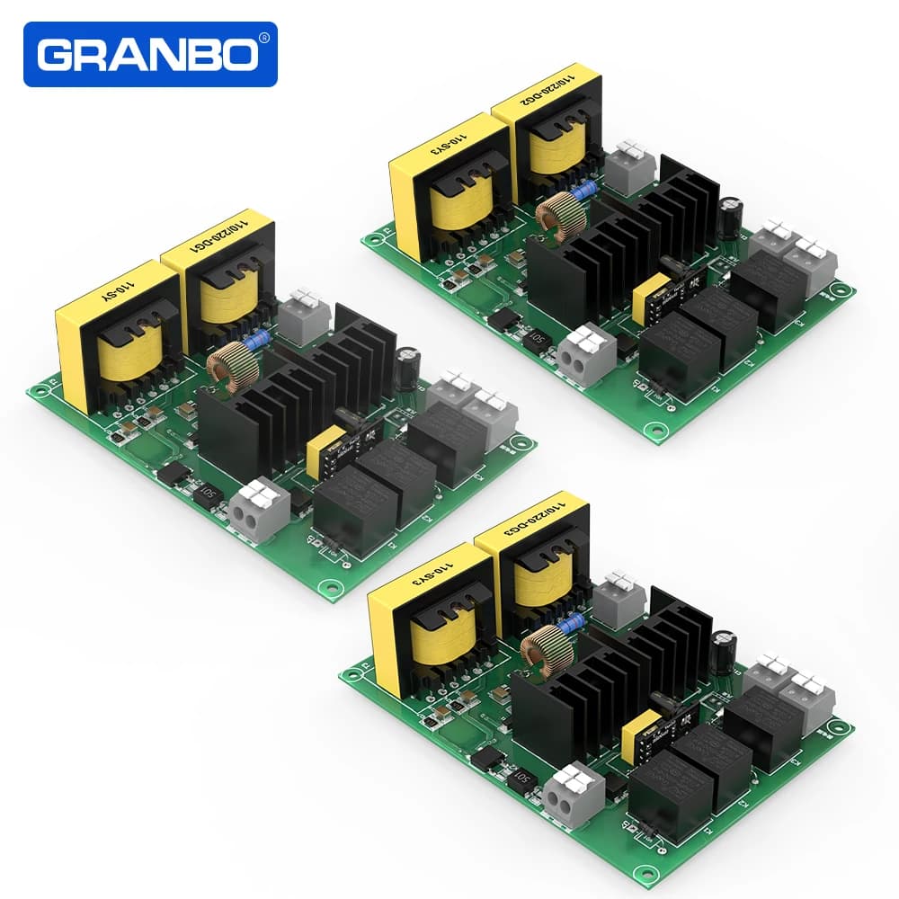 Scheda digitale Granbo 60W-180W 40KHz per pulitore ad ultrasuoni 1-30L Accessori fai da te 110V/220V PCB