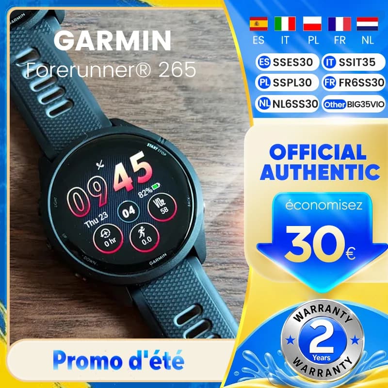 Smartwatch Garmin Forerunner 265