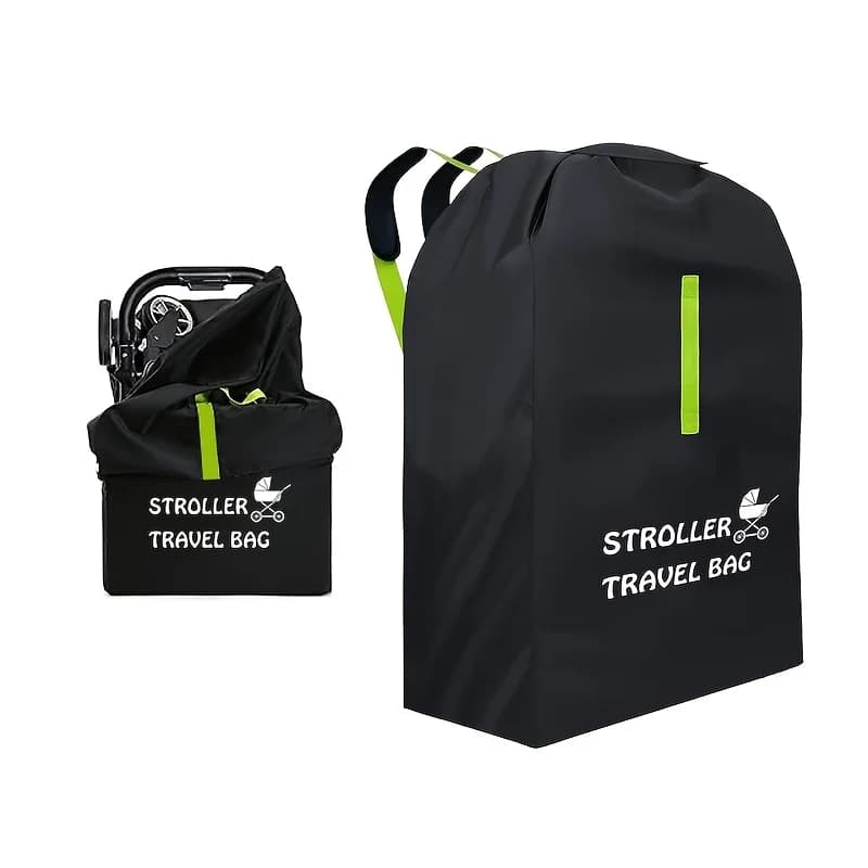 Copertura extra large per passeggino, borsa antipolvere da viaggio per passeggino con tracolla – Organizer universale per passeggino e carrello per
