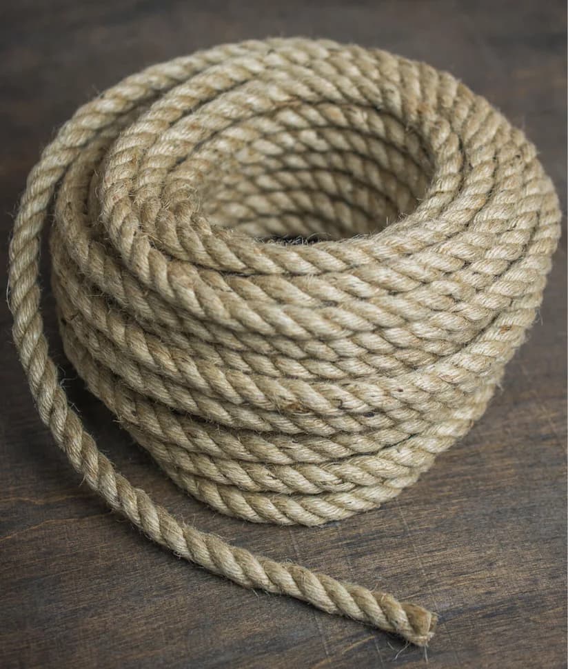 4/5/6/8mm Spago di iuta naturale Corda di iuta vintage Cordoncino Spago di tela per artigianato fai da te Confezione regalo Giardinaggio Decorazioni
