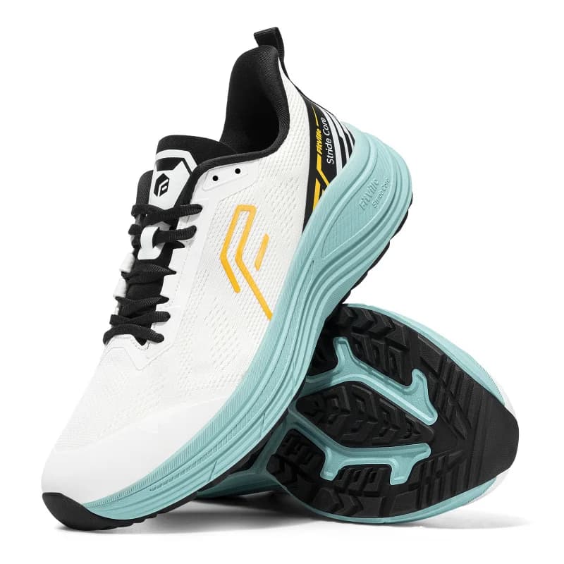 Scarpe da corsa morbide da uomo Fitville Scarpe da ginnastica da passeggio atletiche dal design ampio Scarpe da ginnastica sportive leggere e comode