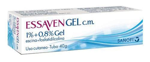 Essaven 10 mg/g + 8 mg/g gel escina + fosfatidilcolina SCAD. ottobre 2026