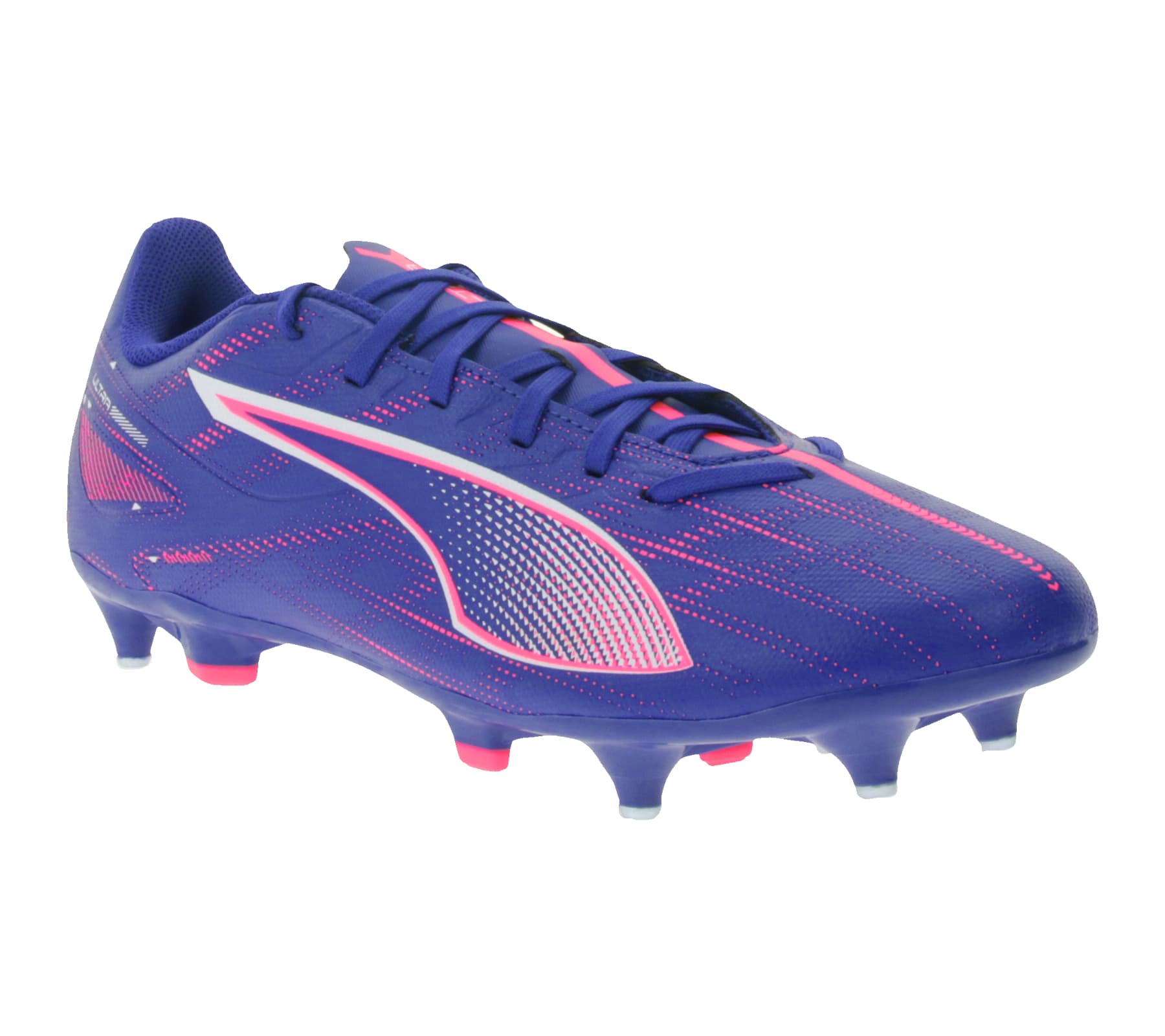 Scarpe da calcio PUMA ULTRA 5 PLAY MxSG con tacchetti metallici fissi lacci scarpe da allenamento scarpe sportive scarpe con lacci accessori fitness view 2
