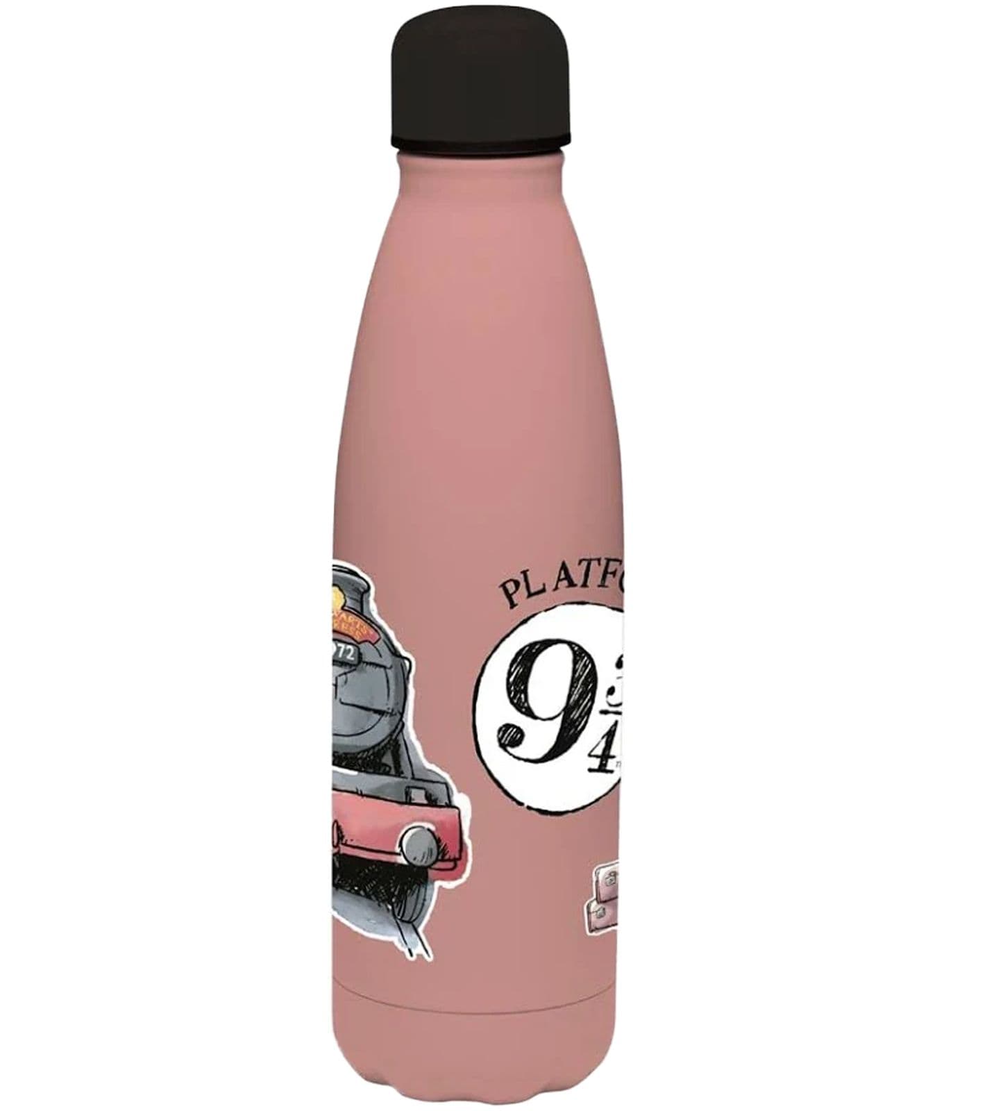 Bottiglia termica in acciaio inox da 500 ml "Ritorno a Hogwarts", design magico, rosa view 2