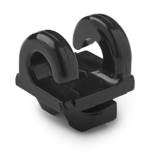 Net hook "Double" for goal nets - color: black