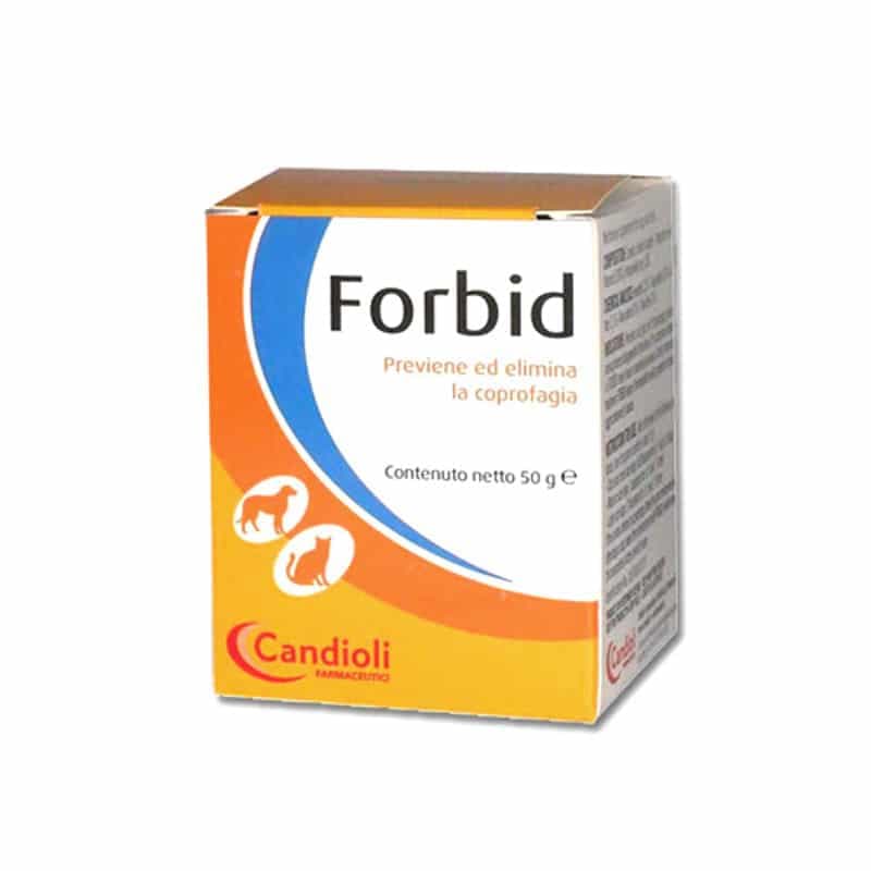 FORBID (50 gr) - Integratore per prevenire e contrastare la coprofagia in cani e gatti