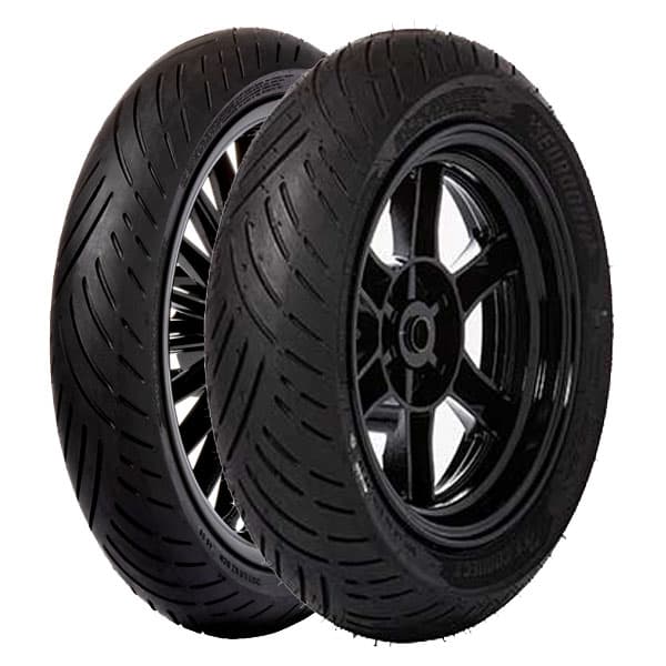 COPPIA GOMME EUROGRIP 110/90-12 64P + 150/70-14 66S BEE CONNECT
