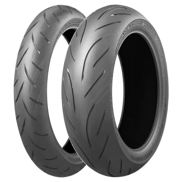 COPPIA GOMME BRIDGESTONE 120/70-17 S21 (U) DOT23 + 190/50-17 S21