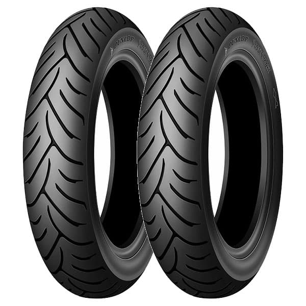 COPPIA GOMME DUNLOP 90/80-14 49P + 120/70-12 58P SCOOTSMART
