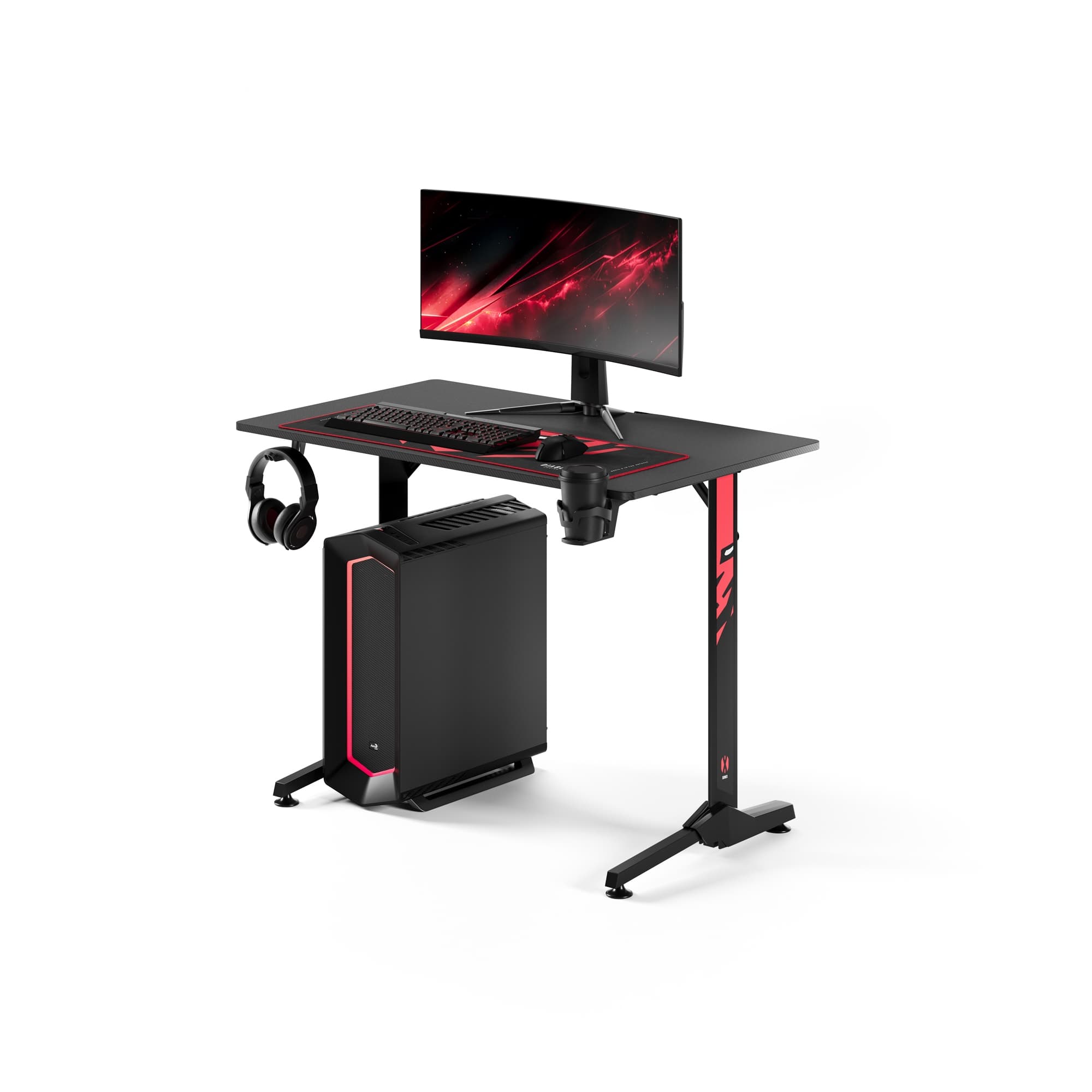 Scrivania piccola da gaming Diablo X-Mate 1000