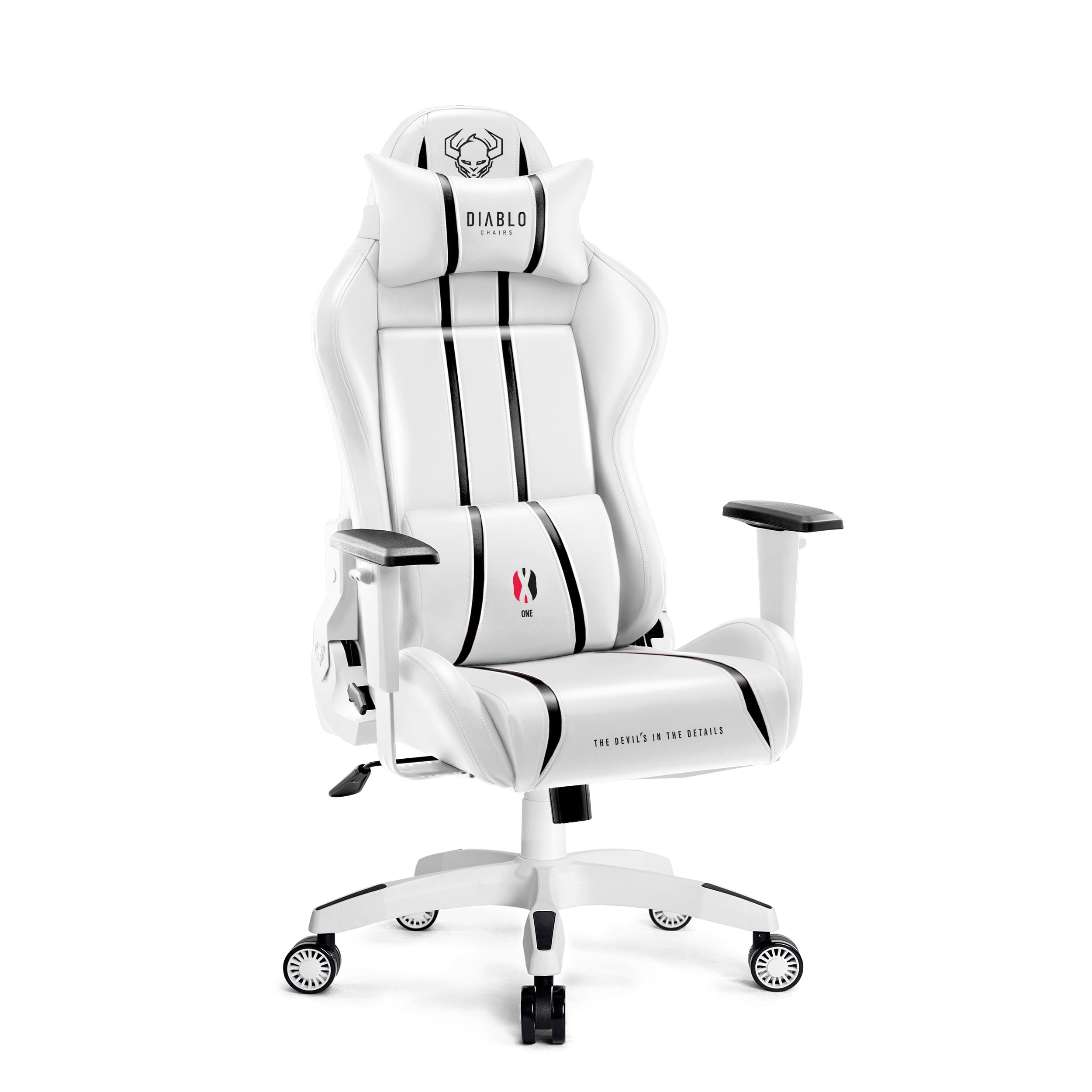 Sedia da gaming Diablo X-One 2.0 Normal Size: Bianco-Nero
