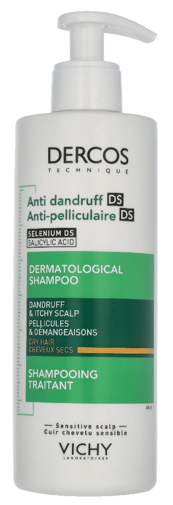 Vichy Dercos Anti-Dandruff Treatment Shampoo 390ml Uomo