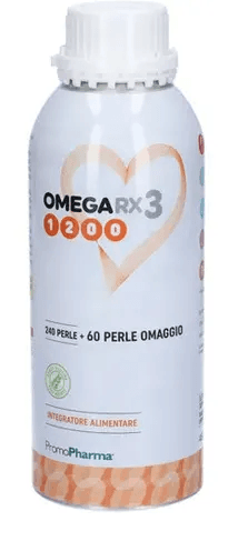 OmegaRX3 1200 Integratore di EPA e DHA 240 + 60 perle omaggio