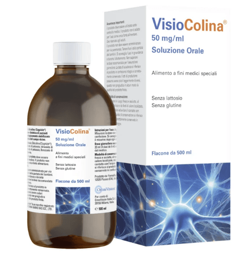 VisioColina Soluzione Orale per Glaucoma - Omnivision Italia - 500ml