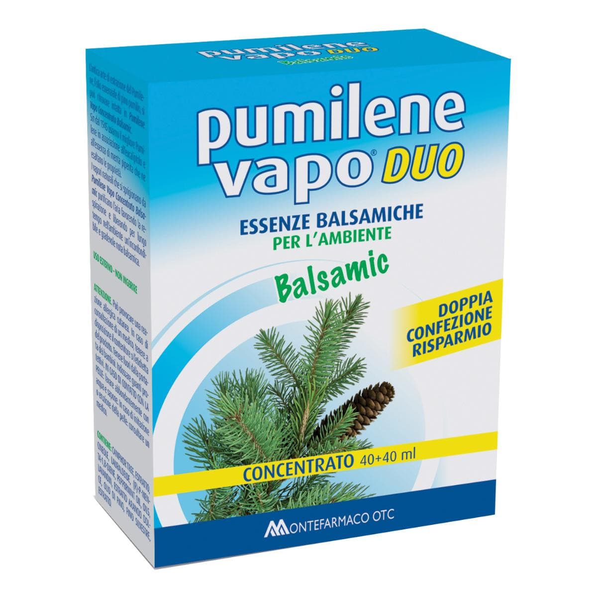 Pumilene Vapo Duo Concentrato Balsamico, 2x40ml
