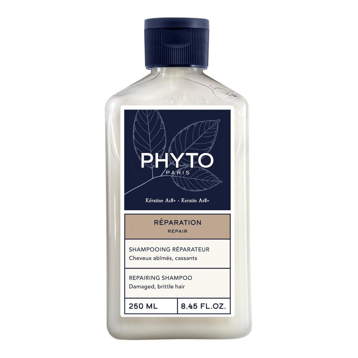 Phyto Riparazione - Shampoo Ristrutturante alla Cheratina Botanica, 250ml