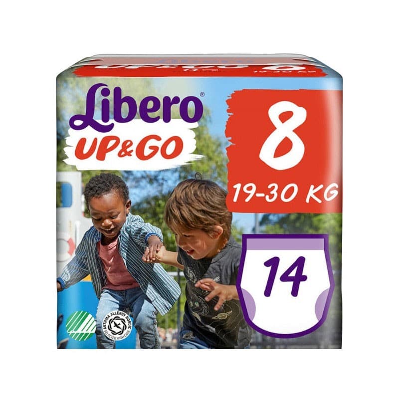 Libero Up&Go Taglia 8 Pannolini 14 Pezzi