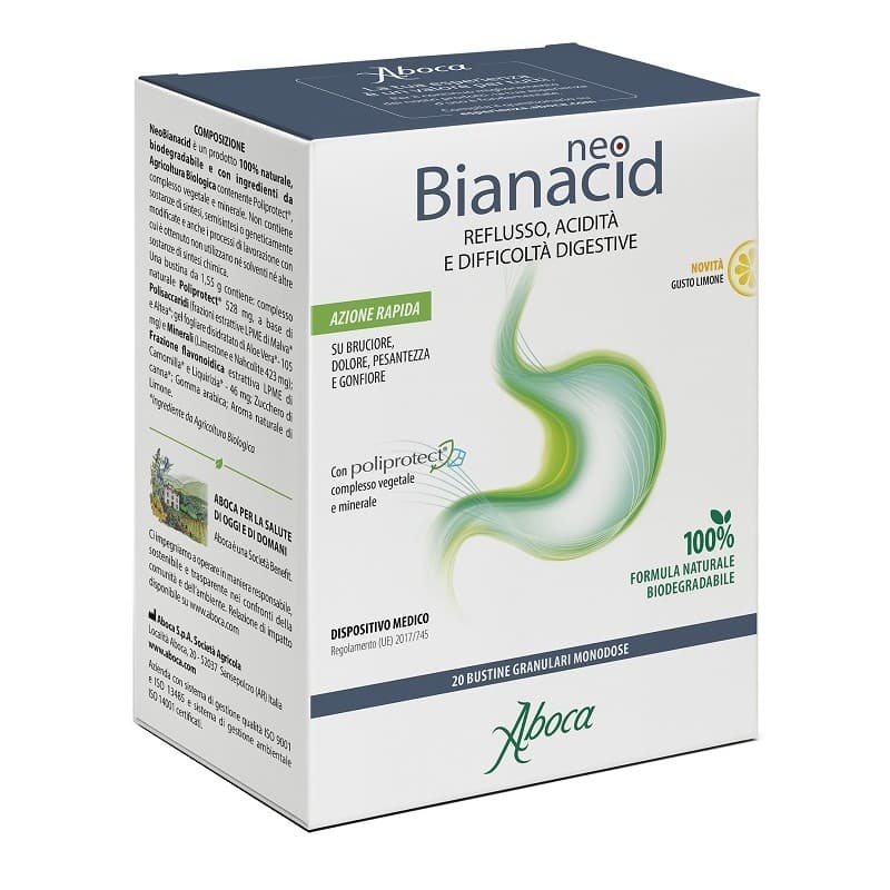 Neobianacid 20 bustine limone