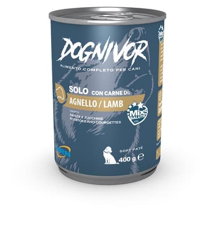 NEXTMUNE DRN DOGNIVOR CANE SOLO AGNELLO PATATE ZUCCHINE 400GR (lattina)