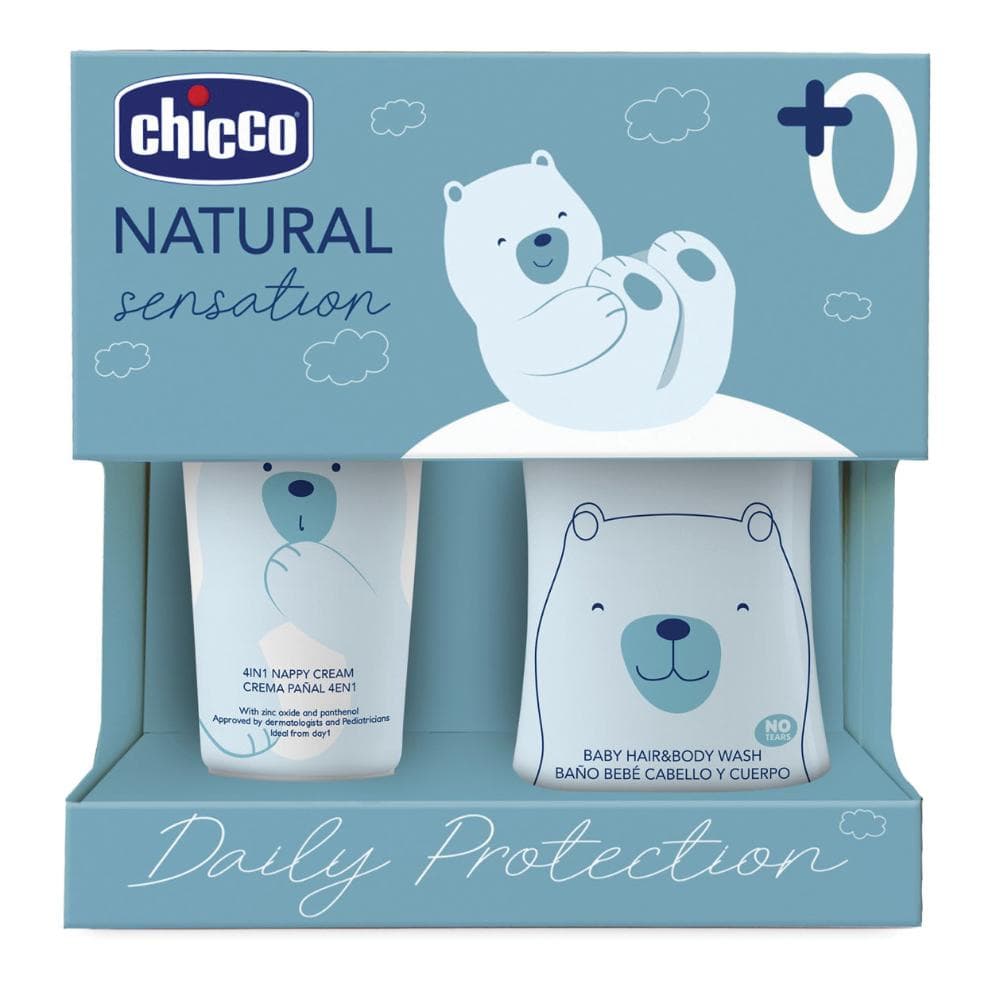 CHICCO NATURAL SENSATION SET BAGNOSHAMPO PASTA