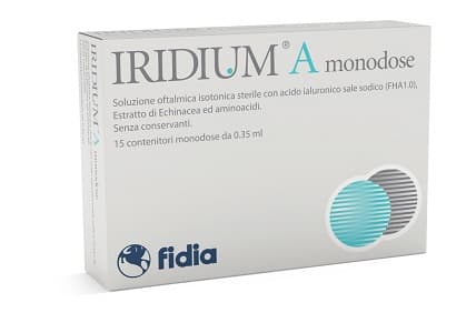IRIDIUM A CCE OCULARI 15 FLACONCINI MONODOSE 0,35 ML