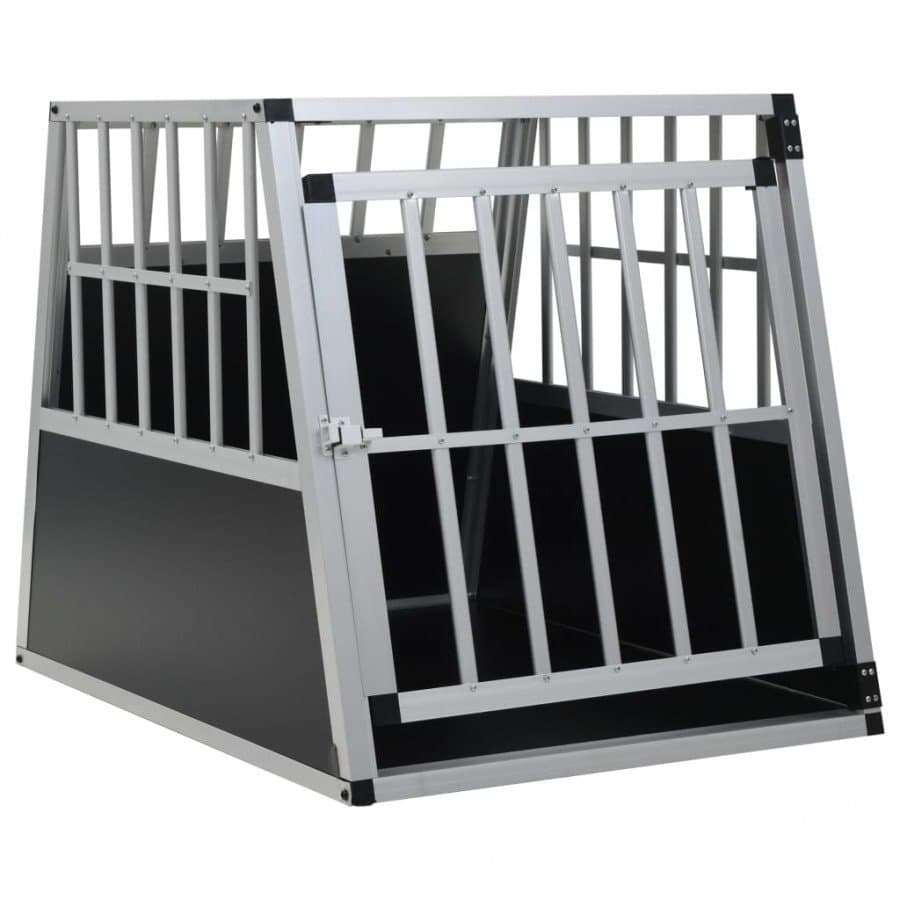 Vidaxl trasportino per cani con porta singola 65x91x69,5 cm Articoli per animali Brico giardino animali