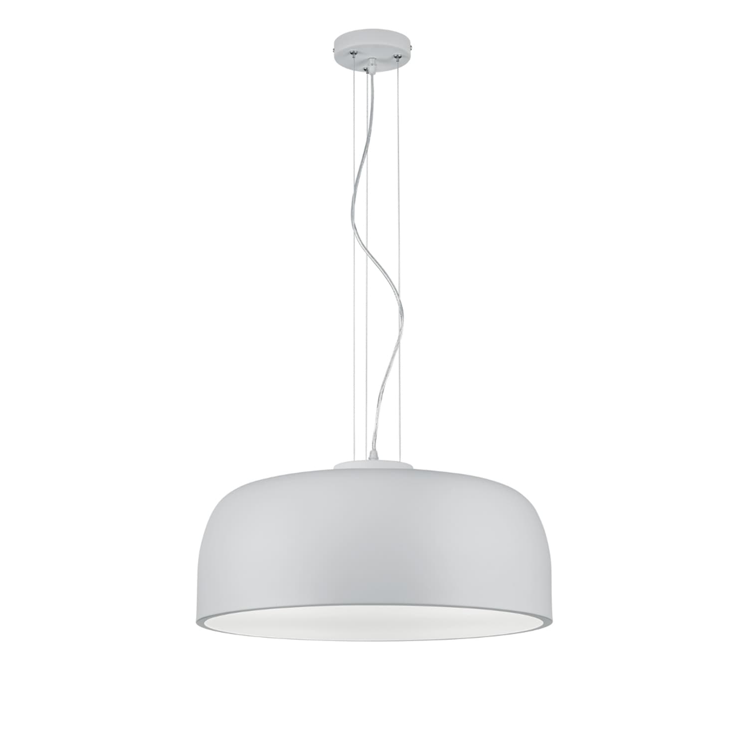 Lampadario bianco Baron Trio