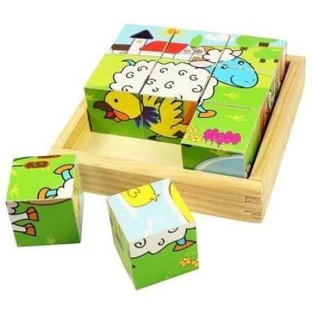 Cubi di animali domestici, Bigjigs