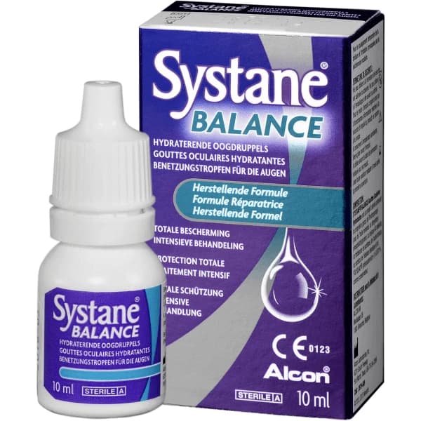 Systane Balance, Collirio Lubrificante Formula Ristorativa, 10 ml, Alcon