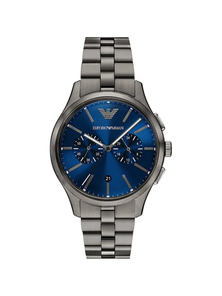 Emporio Armani orologio da uomo al quarzo in acciaio inossidabile con data