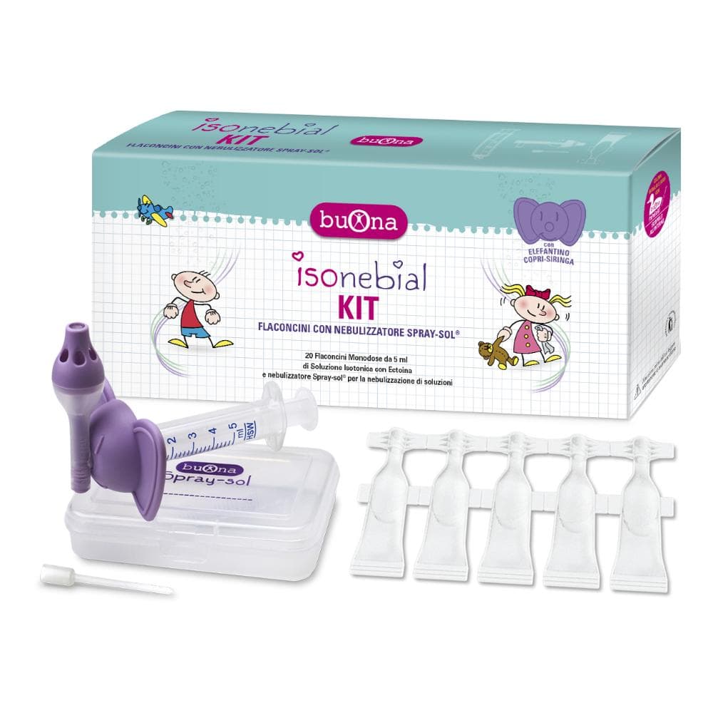Isonebial Kit Pulizia Cavità Nasali