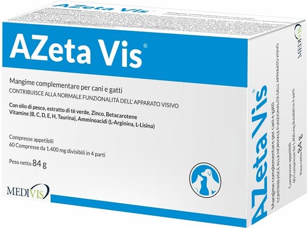 Azeta Vis Integratore Alimentare in Compresse 60 Pezzi per il Benessere Generale dell'Organismo
