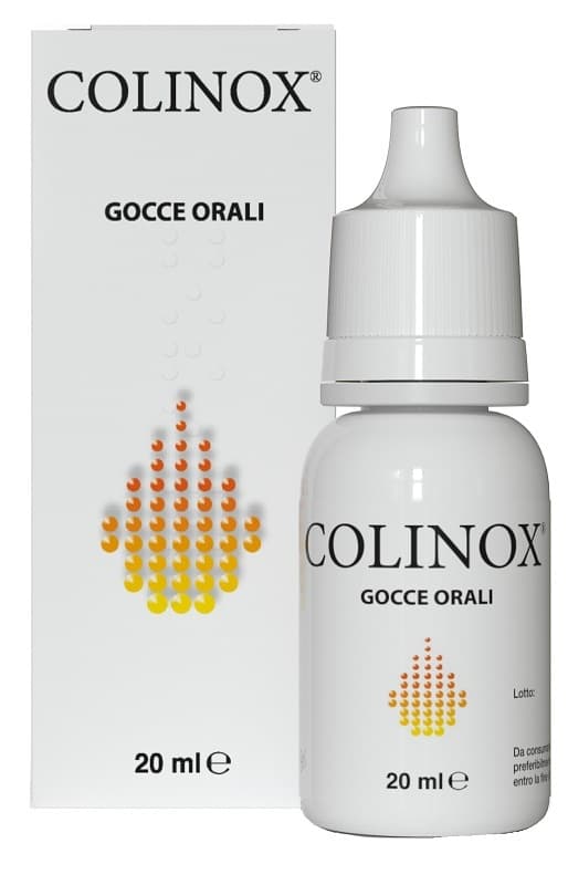 Colinox Gocce Orali 20 ml Antimeteorico per Gonfiore Addominale e Coliche Gassose di Neonati, Bambini e Adulti