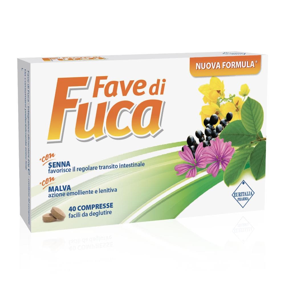 Fave Di Fuca Nuova Formula Con Senna E Malva 40 Compresse