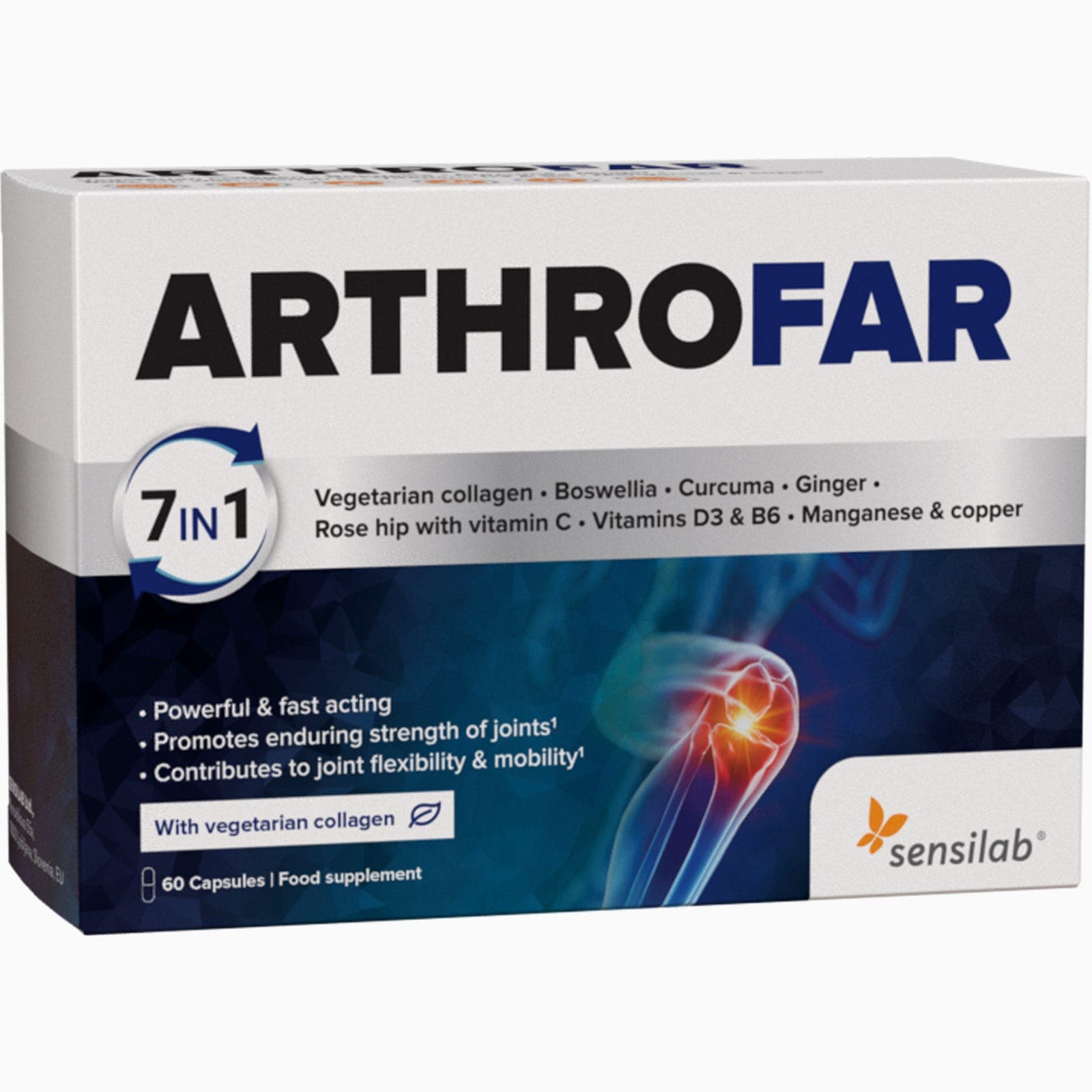 ArthroFar - con collagene e glucosamina (Ovomet®)
