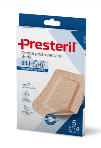 Presteril Cer Silisoft 9x15 5