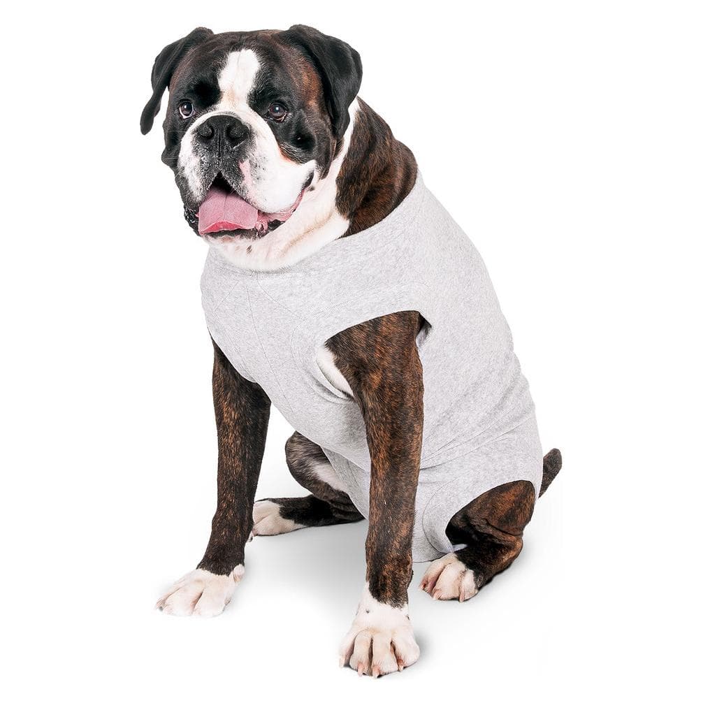 Karlie Corpo di sicurezza per cani, grigio (L, Salopette per cani), Abbigliamento cani