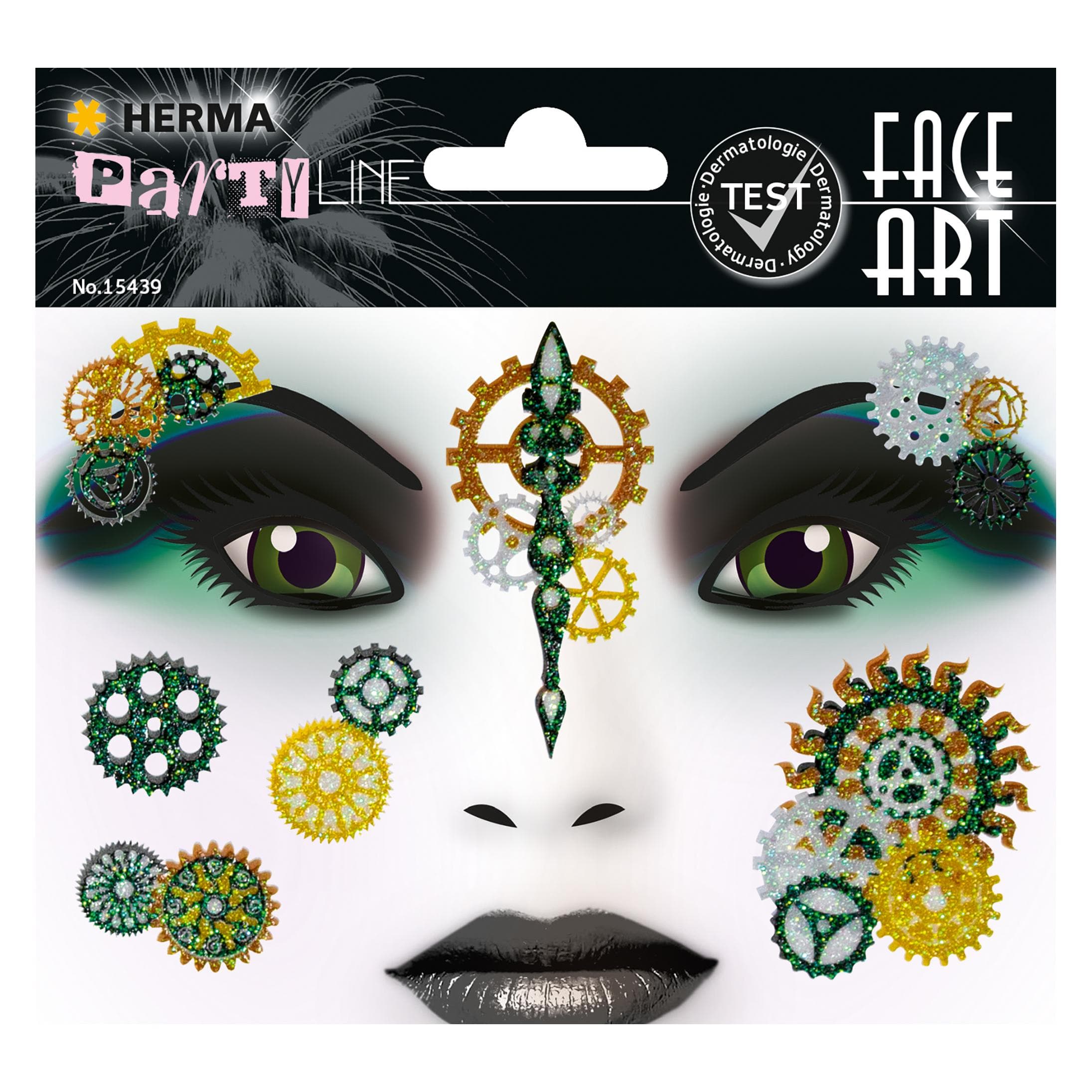 HERMA, Sticker, Adesivo Face Art (1 Adesivo)