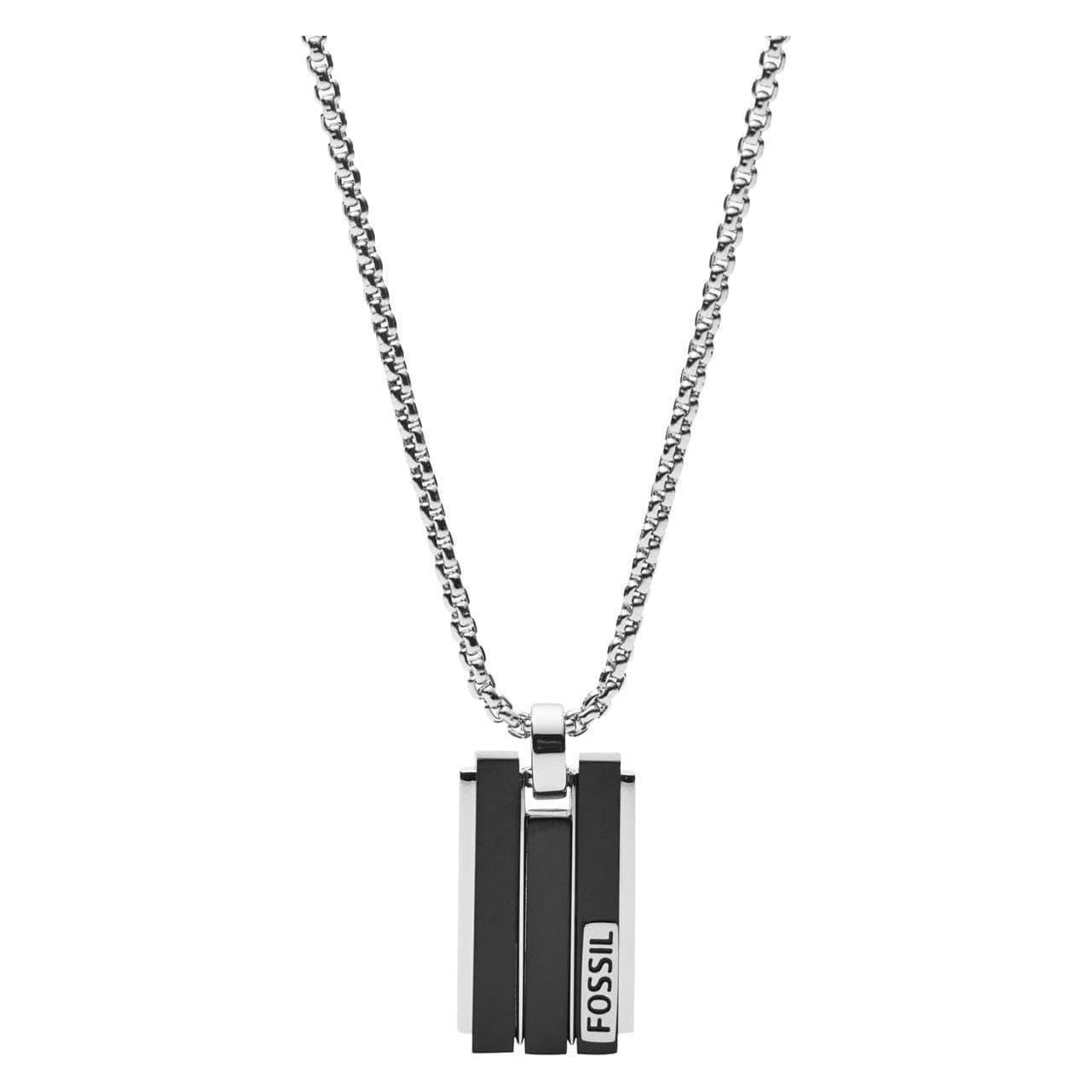 Fossil, Collana, abito da uomo, (Acciaio inossidabile)