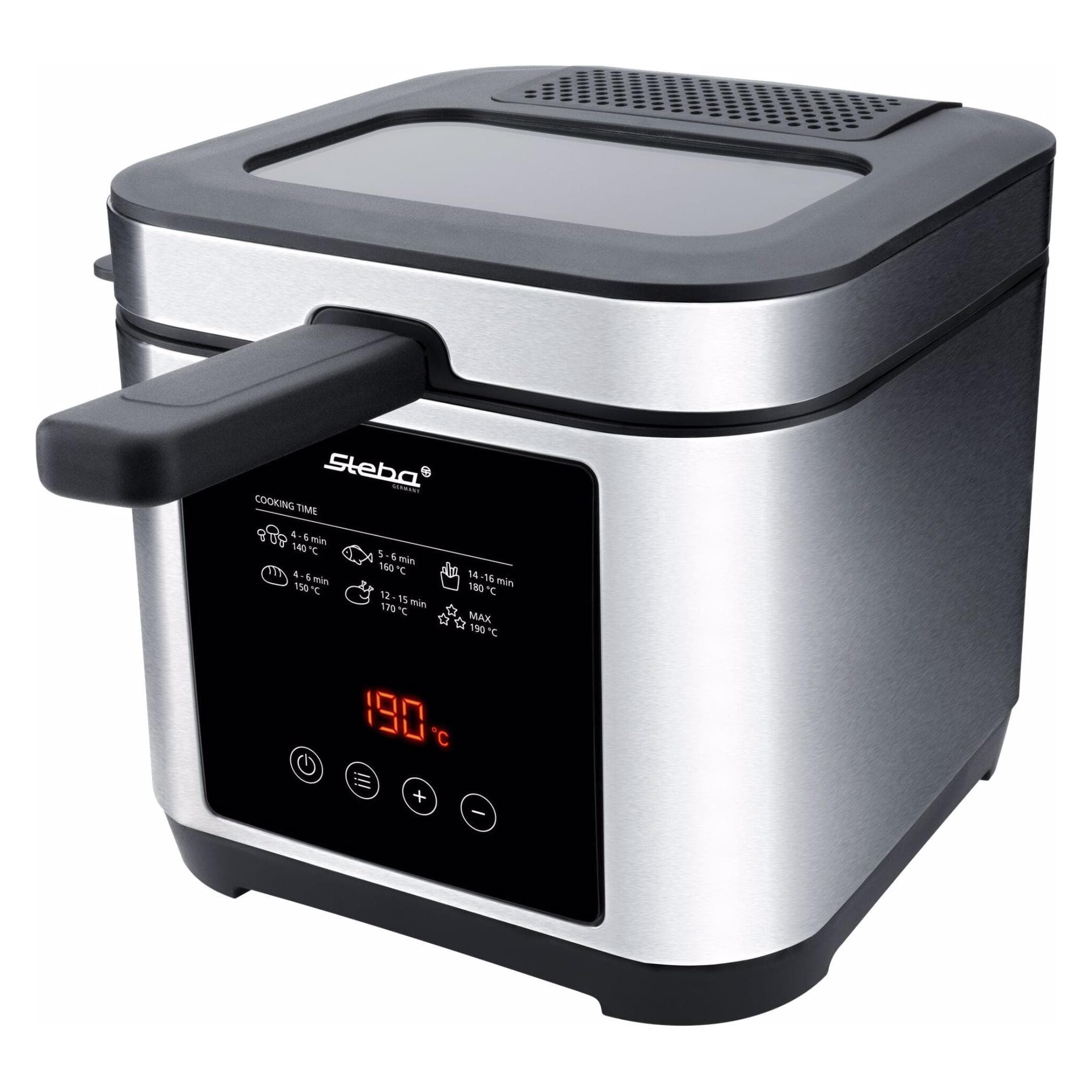Steba DF 150 N Fritteuse, Friggitrice, Argento