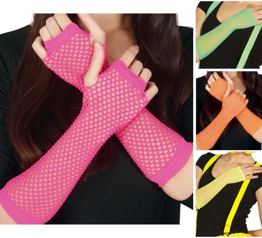 Guanto a Rete Neon 26 cm in diversi colori