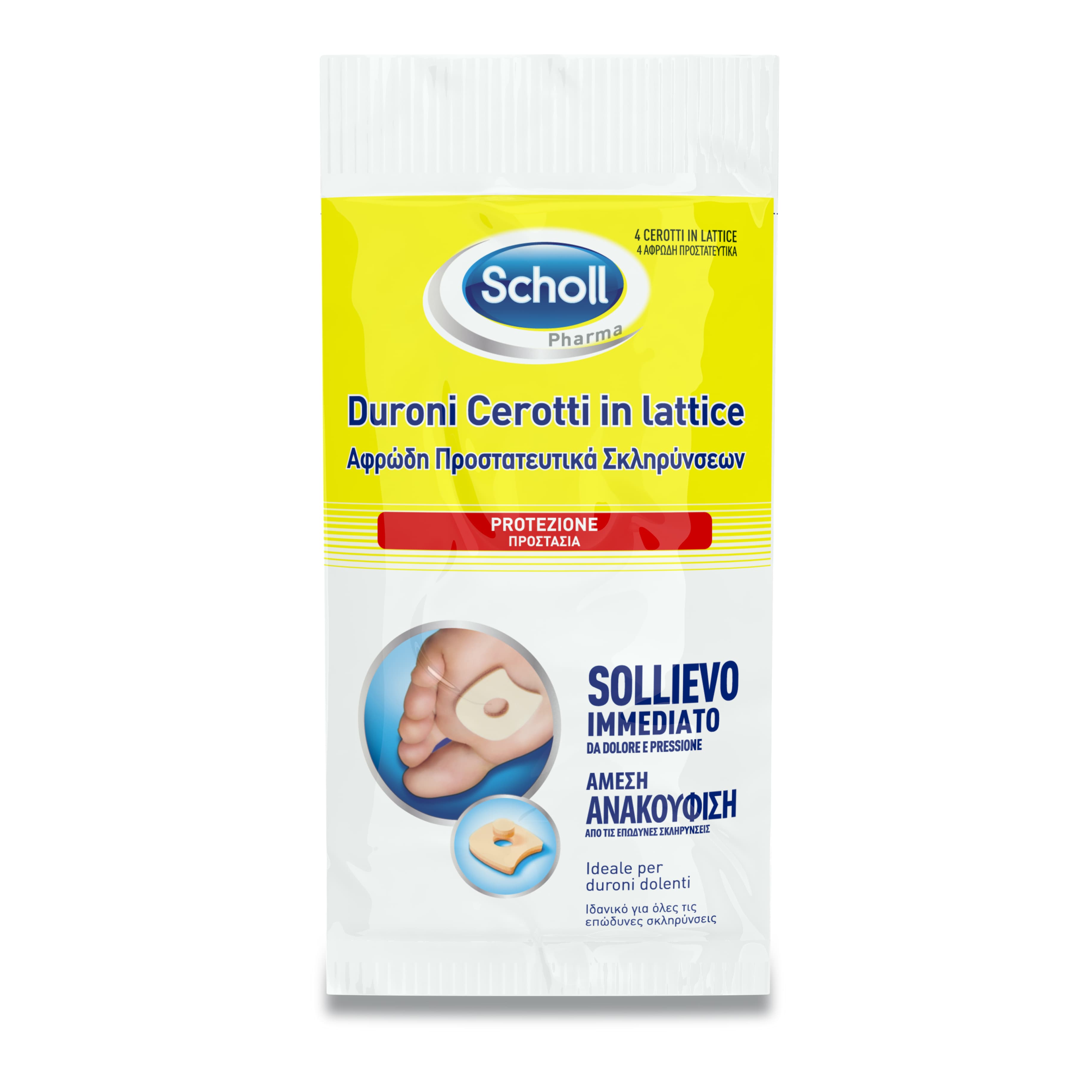 Dr. Scholl Cerotto Lattice Duroni 4 Pezzi